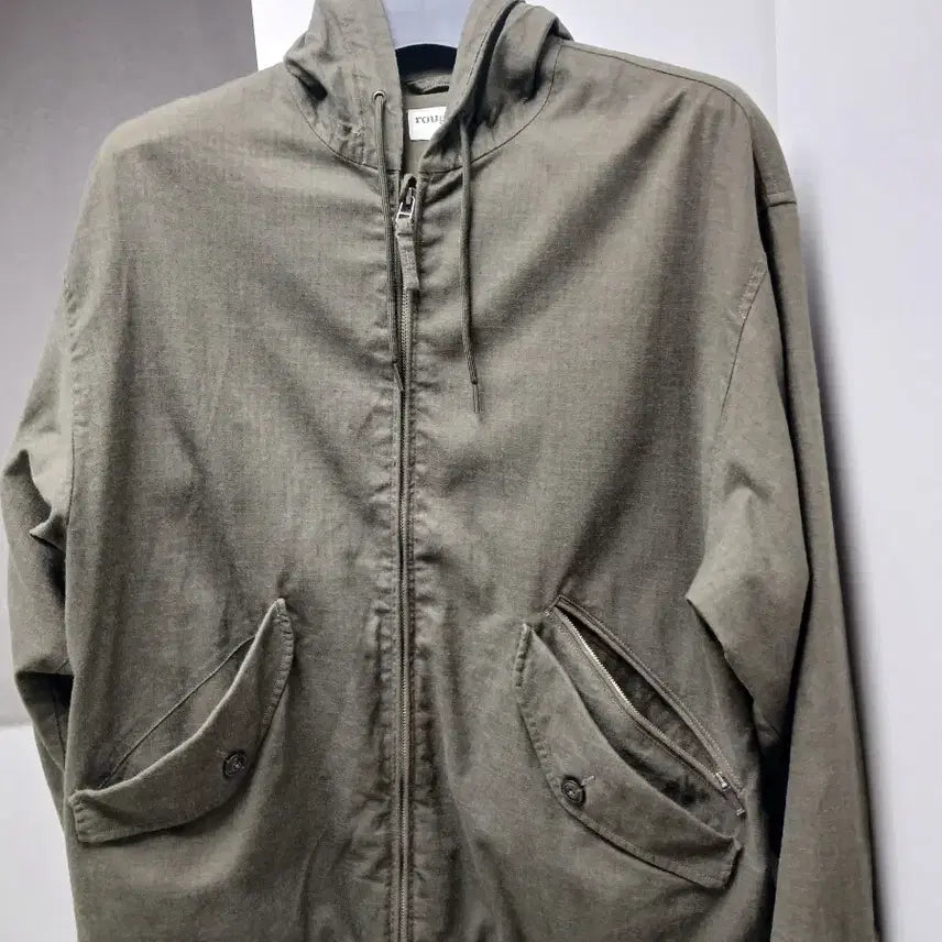 [BUNJANG] Rough Side Hill Parka Khaki / 러프사이드 힐파카