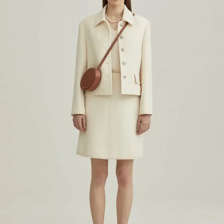 [BUNJANG] Dunst Classic Tweed Jacket / S) 던스트 클래식 트위드 자켓