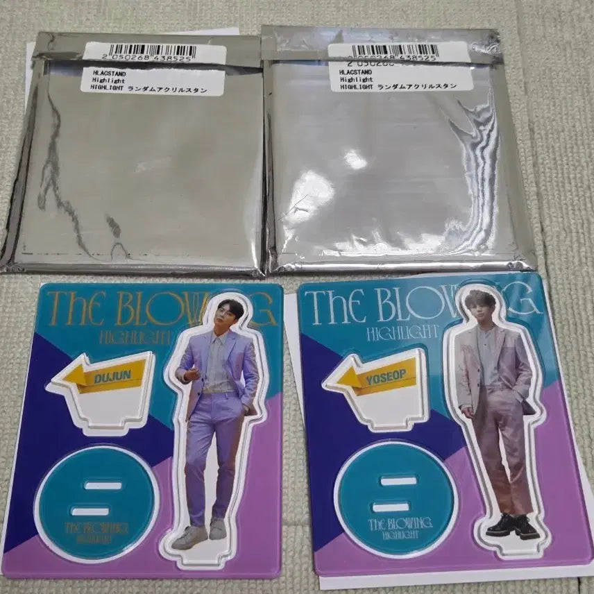 [BUNJANG] Highlight The Blower Random Acrylic Stand Dongwoon Yoseop / 하이라이트  더블로우 랜덤 아크릴 스탠드 두준 요섭