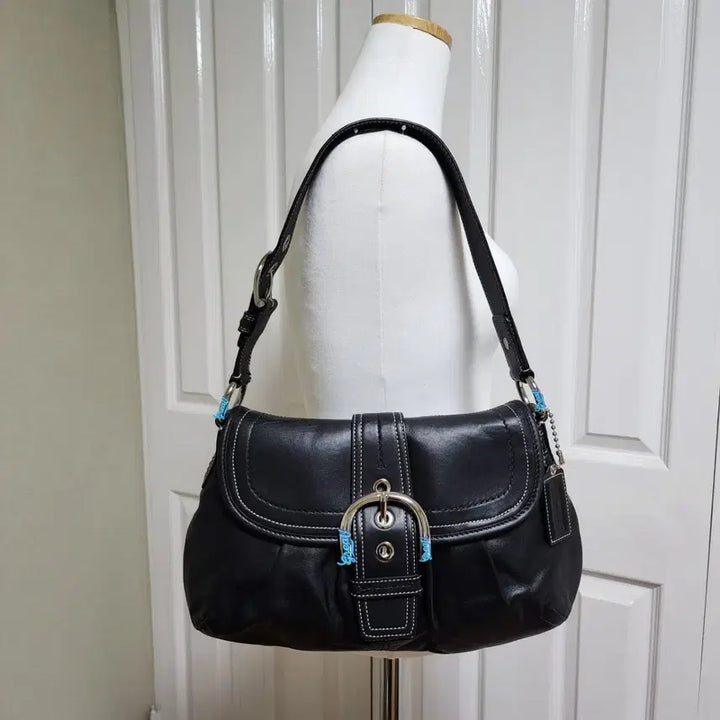 [BUNJANG] Coach Soho Pleated Leather Shoulder Bag / 상태굿) 코치 소호 플리츠 레더 숄더백