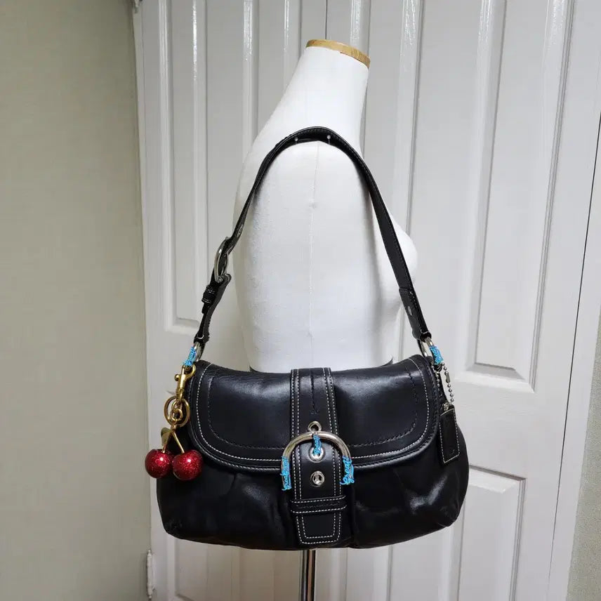 [BUNJANG] Coach Soho Pleated Leather Shoulder Bag / 상태굿) 코치 소호 플리츠 레더 숄더백