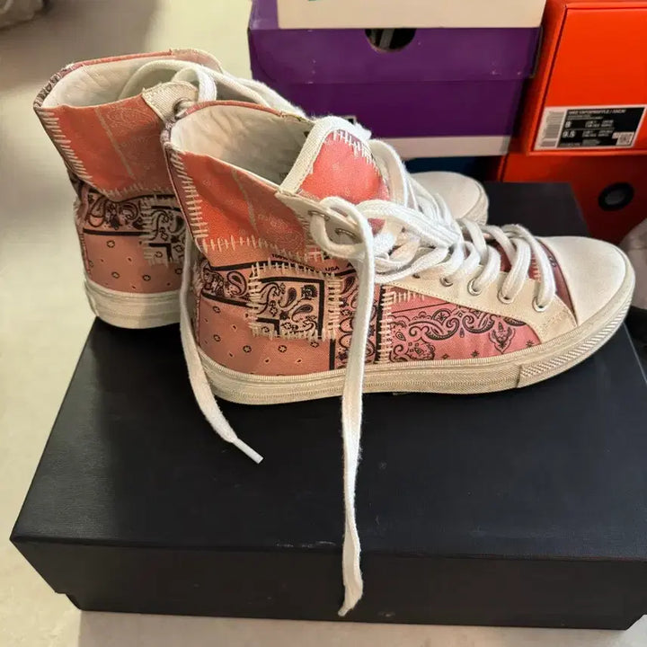 [BUNJANG] AMIRI Paisley Sneakers / AMIRI 스니커즈