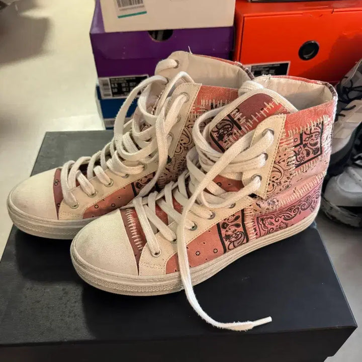 [BUNJANG] AMIRI Paisley Sneakers / AMIRI 스니커즈