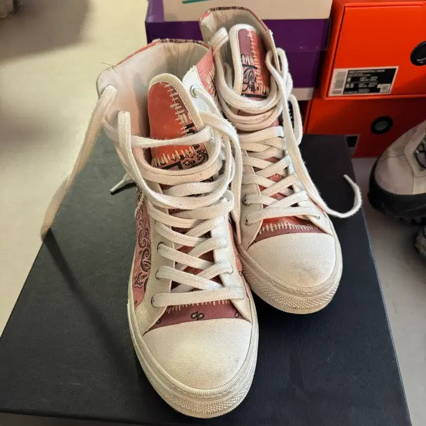 [BUNJANG] AMIRI Paisley Sneakers / AMIRI 스니커즈