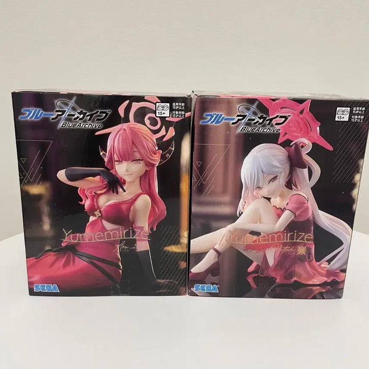 [BUNJANG] Blue Archive Yumemirize Mutsuki &amp; Aru Figure Set (Sealed) / [미개봉]세트 세가 블루아카이브 유메미라이즈 무츠키 아루 피규어
