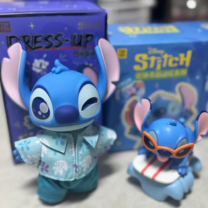 [BUNJANG] TopToy Stitch Dress-Up Keychain (Hawaiian Shirt) / 탑토이 스티치 드레스업 키링(하와이안 셔츠)