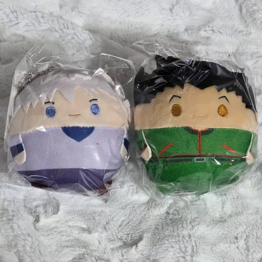 [BUNJANG] Hunter x Hunter Kirua &amp; Gon Fuwakororin Bundle (Sealed) / [미개봉] 헌터헌터 키르아, 곤 후와코로링 일괄