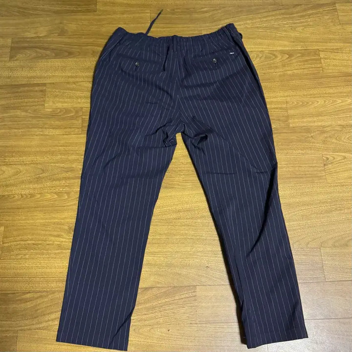 [BUNJANG] Polo Pinstripe Prepster Pants Size M / 폴로 핀스트라이프 프렙스터 M 폴리 레이온 엘라스틴 혼방