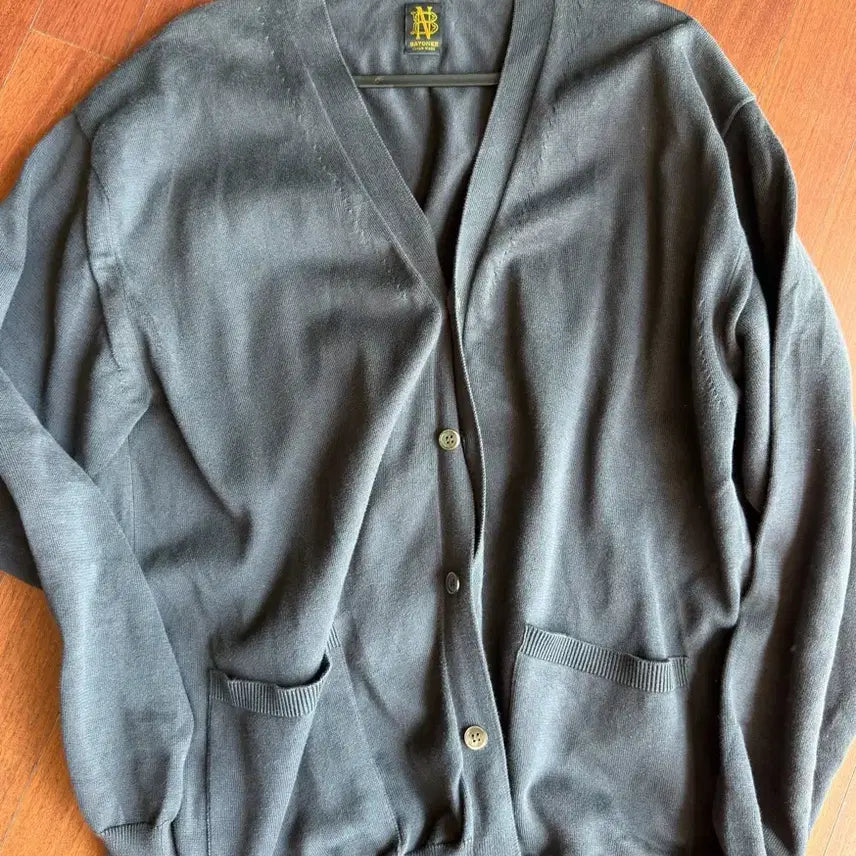 [BUNJANG] Barbour Sea Island Cotton Cardigan Charcoal Size 3 / 바토너 씨아일랜드 코튼 가디건 차콜 3 사이즈