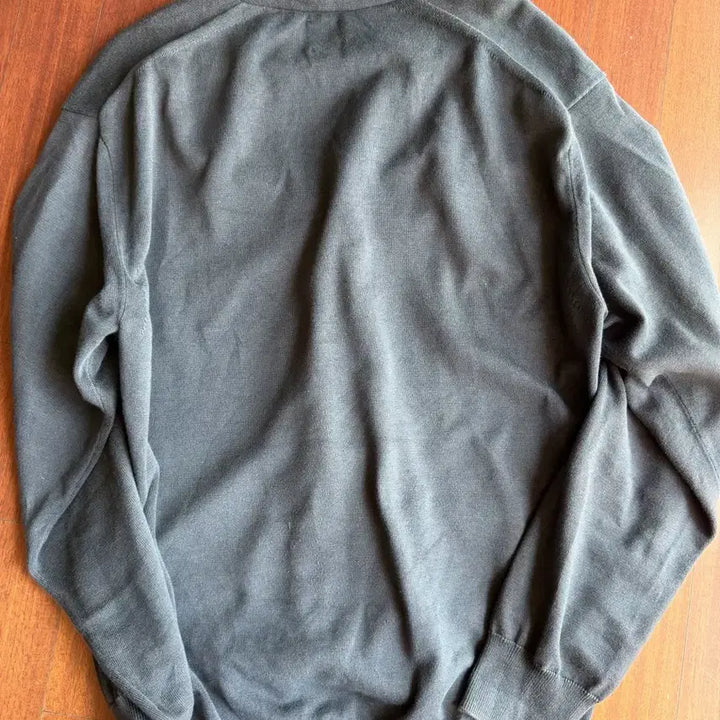 [BUNJANG] Barbour Sea Island Cotton Cardigan Charcoal Size 3 / 바토너 씨아일랜드 코튼 가디건 차콜 3 사이즈
