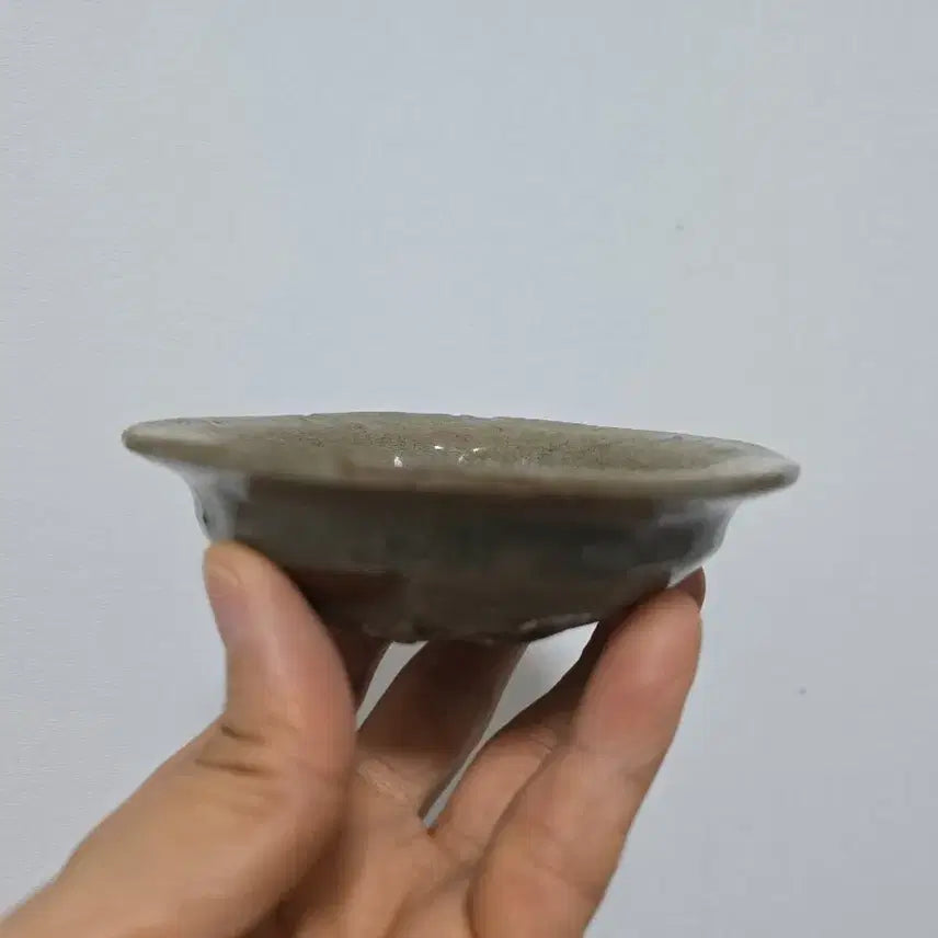 [BUNJANG] Authentic Goryeo Celadon Flower-shaped Plate Antique / 진품 고려청자 화형 접시 골동품