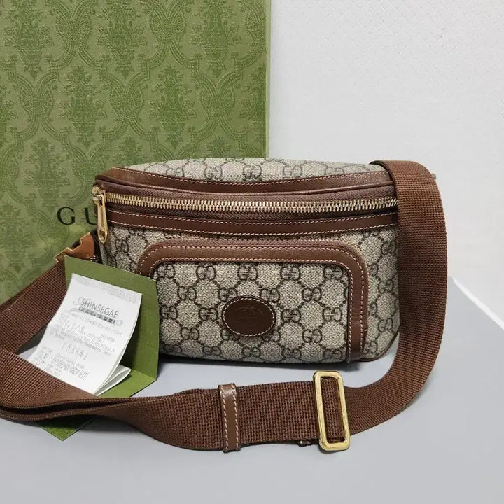 [BUNJANG] Gucci 733240 Interlocking Bum Bag Belt Bag Sling Bag Crossbody Bag / (정품)구찌 733240 인터로킹 범백.벨트백.힙색.슬링백.크로스.가방