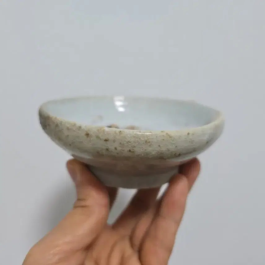 [BUNJANG] Authentic Joseon Dynasty White Porcelain Plate Antique / 진품 조선후기 백자 접지 골동품
