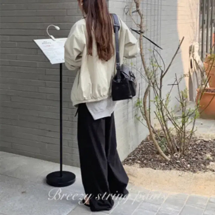 [BUNJANG] Mullet Bridge String Pants / 뮤렛 브리지 스트링 팬츠