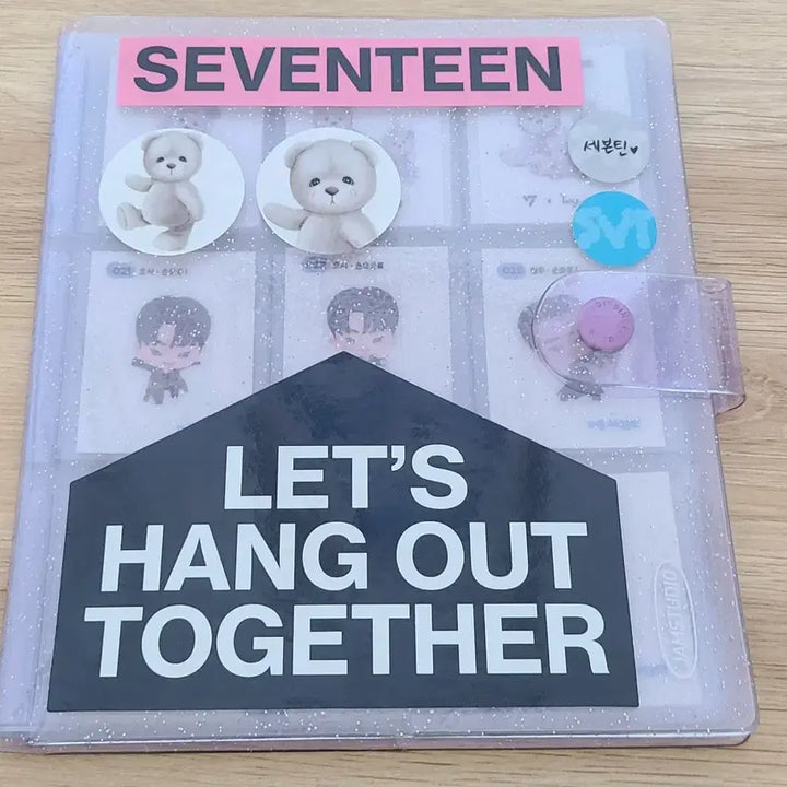 [BUNJANG] Seventeen Sticker Set / 세븐틴 띠부씰(다이어리도 함께 드려요)
