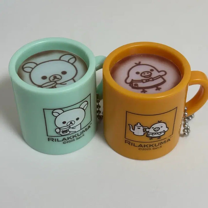 [BUNJANG] Rilakkuma Kiiroitori Latte Art Light Cup Gacha / 리락쿠마 키이로이토리 라떼아트 라이트 컵 가챠