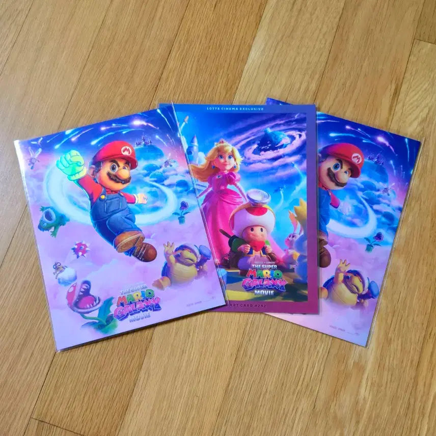[BUNJANG] Super Mario Galaxy Movie Art Card / 슈퍼마리오 갤럭시 영화 아트카드