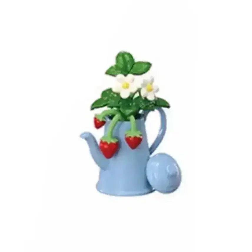 [BUNJANG] Re-Ment Strawberry Teapot Miniature Food Toy / 리멘트 딸기 주전자 낱개 식완