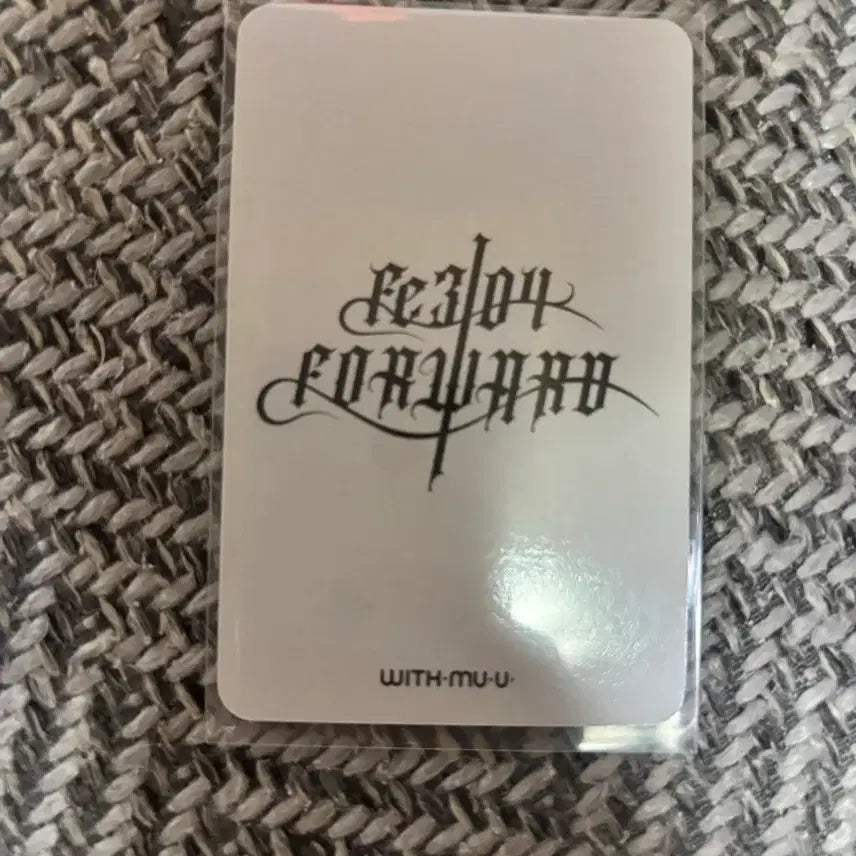 [BUNJANG] NMIXX NMIXX Showcase Limited Edition Photocard (Jiwoo) / 엔믹스 노 어바웃 미 특전포카 판매합니다