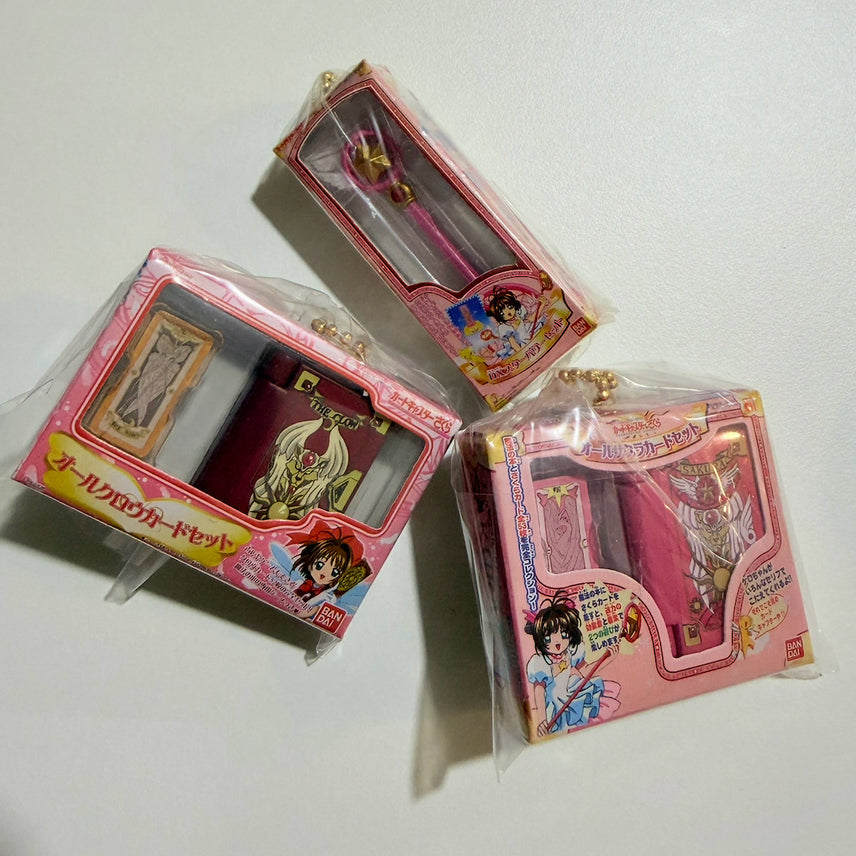 [BUNJANG] Cardcaptor Sakura Miniature Package Collection Set of 3 (New) / 카드캡터체리 미니어쳐 패키지 컬렉션 3종 일괄(새상품)