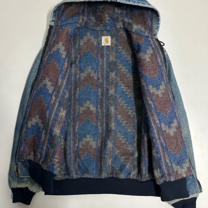 [BUNJANG] Carhartt 90s Aztec Denim Active Jacket JB848 / 90s 칼하트 아즈텍 액티브 JB848 USA