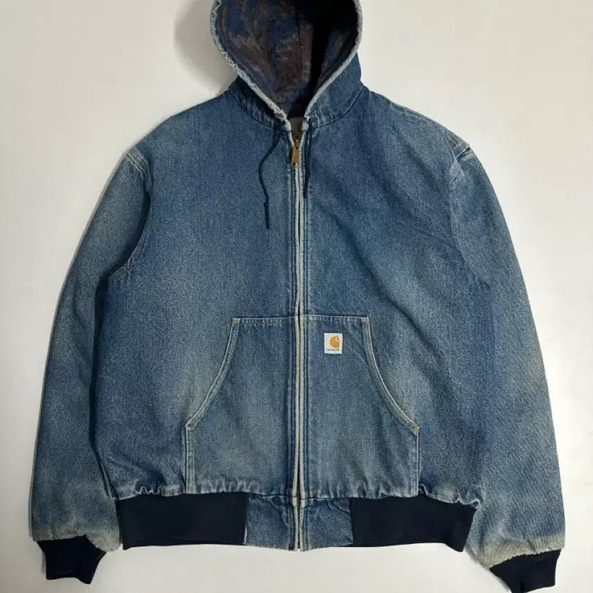 [BUNJANG] Carhartt 90s Aztec Denim Active Jacket JB848 / 90s 칼하트 아즈텍 액티브 JB848 USA