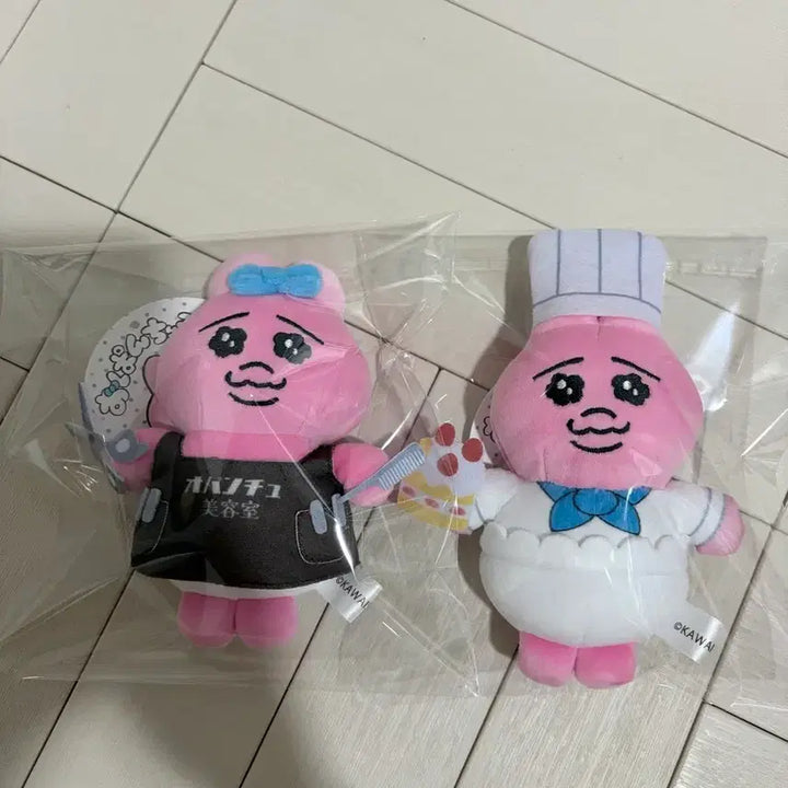 [BUNJANG] Pantsu Rabbit Barber &amp; Pastry Chef Doll Set / 빤쮸토끼 미용사,파티시에