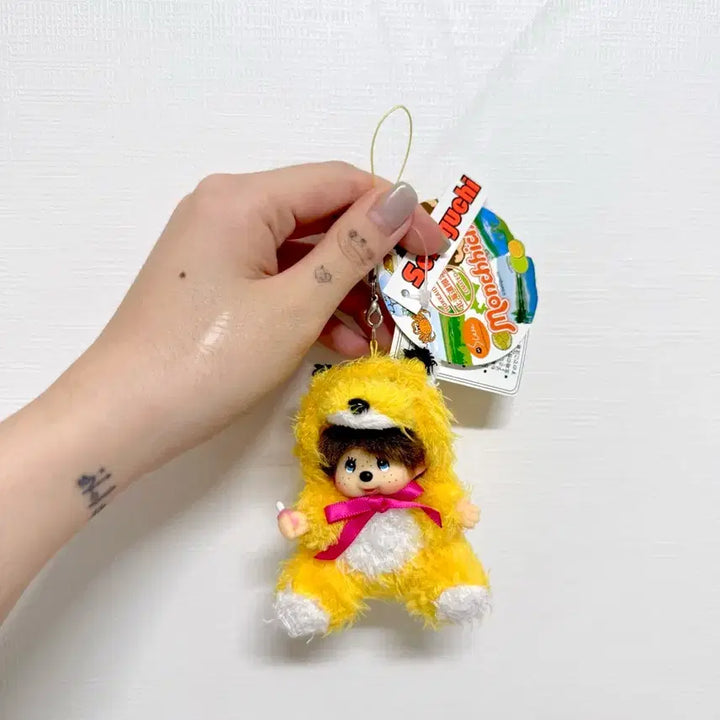 [BUNJANG] Fox Monchhichi Keychain / 여우 몬치치 키링 (새상품)