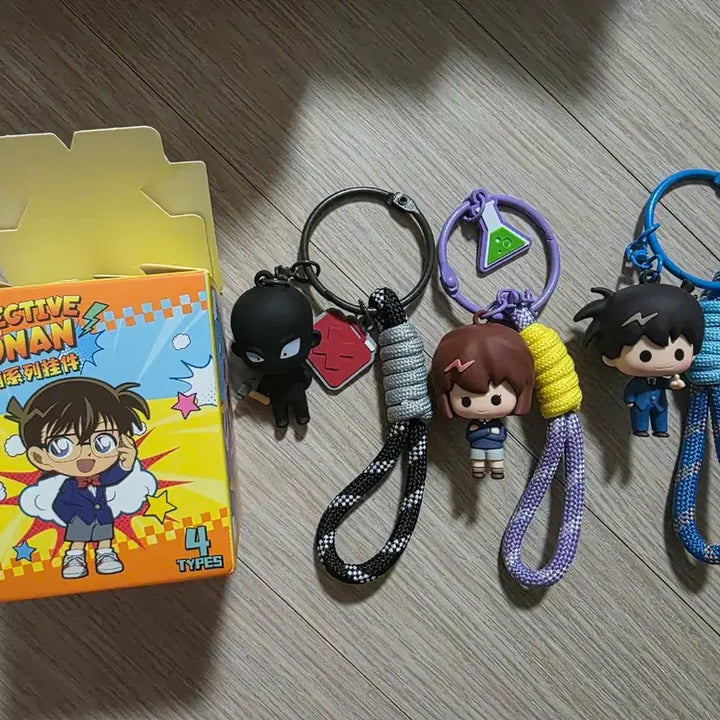 [BUNJANG] Detective Conan Character Keyring / DETECTIVE CONAN 코난 키링