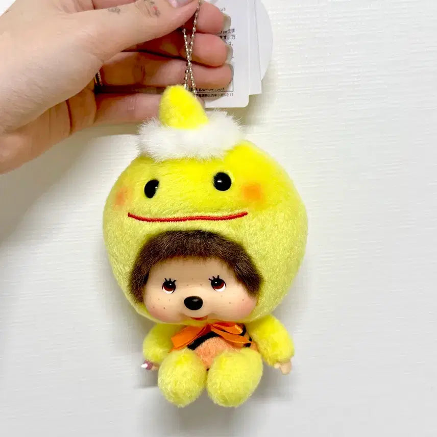 [BUNJANG] Dokebi ChamEco Monchhichi Keyring (New) / 도깨비 차메코 몬치치 키링 (새상품)