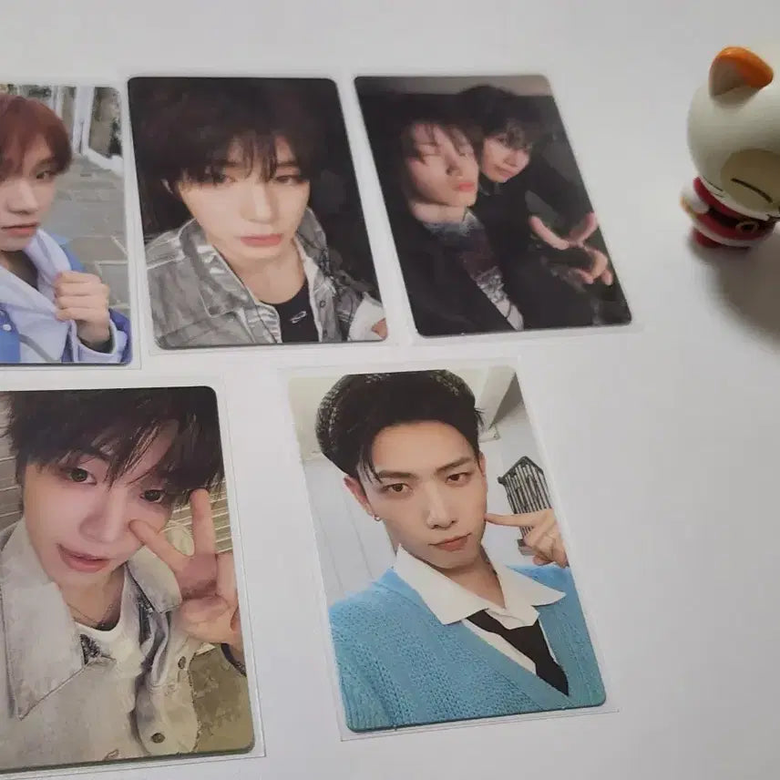[BUNJANG] BOYNEXTDOOR Seungho Cat-pp Figure &amp; Photocard Bundle Set / 보넥도 캣삐 피규어&amp;포카 일괄 양도