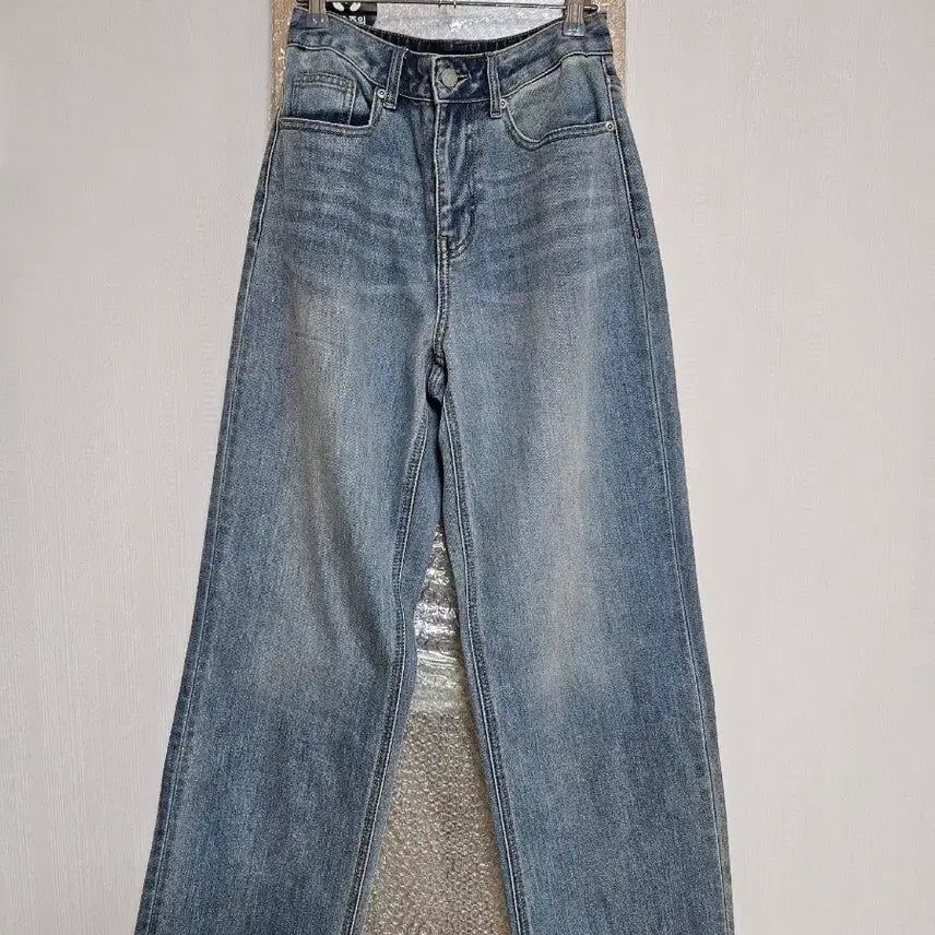 [BUNJANG] Musinsa Cool Standard Wide Denim Pants (Light Indigo 26) / 무신사 쿨탠다드 와이드 데님팬츠 (라이트인디고 26)