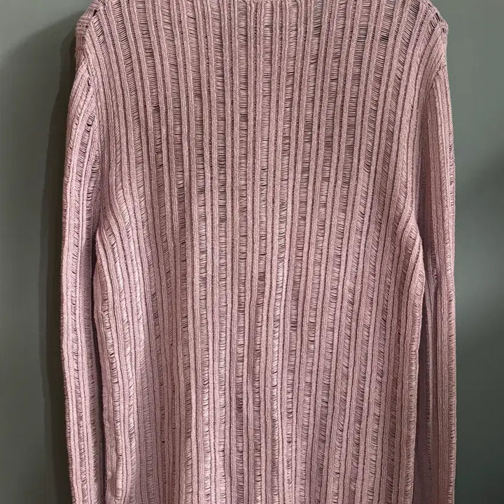 [BUNJANG] Musinsa Standard Vertical Crochet Crewneck Knit Sweater / 무신사 스탠다드 버티컬 크로셰 크루넥 니트 스웨터