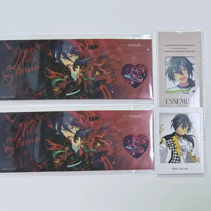 [BUNJANG] Ensemble Stars Shiina Nikki Joyful Moment Ticket Two-Cut Film 10th Anniversary Special / 앙스타 시이나 니키 심열 조이풀모먼트 티켓 두컷필름 10주년 특전