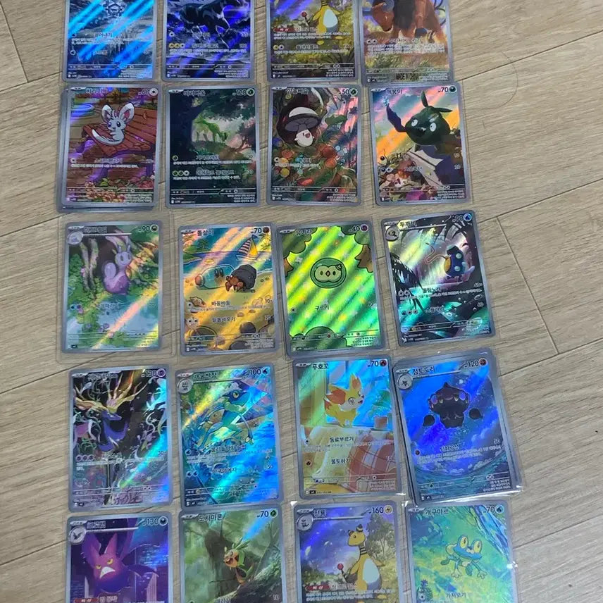 [BUNJANG] Pokemon AR Cards Bundle Set (22 Cards) / 포켓몬 카드 AR 카드 일괄 판매 (22장)