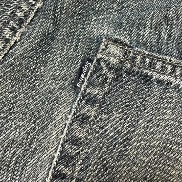 [BUNJANG] Supreme 90s Made in USA Denim Jeans / 90s 슈프림 데님 MADE IN USA 청바지 풀카운트 뤡코즈 아프레쎄