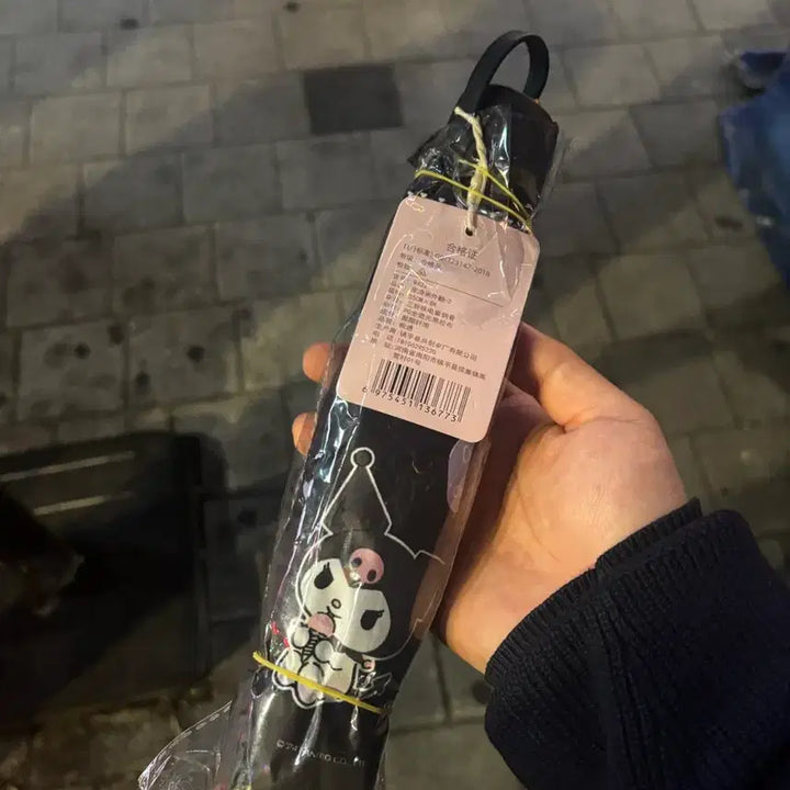 [BUNJANG] Sanrio Kuromi Umbrella (Lavender, Black) / 산리오 쿠로미 우산 (라벤다, 블랙)