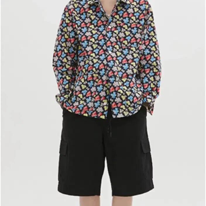 [BUNJANG] Wecanders Floral Jacket and Pants Set / 위캔더스 플로랄 자켓,팬츠 세트