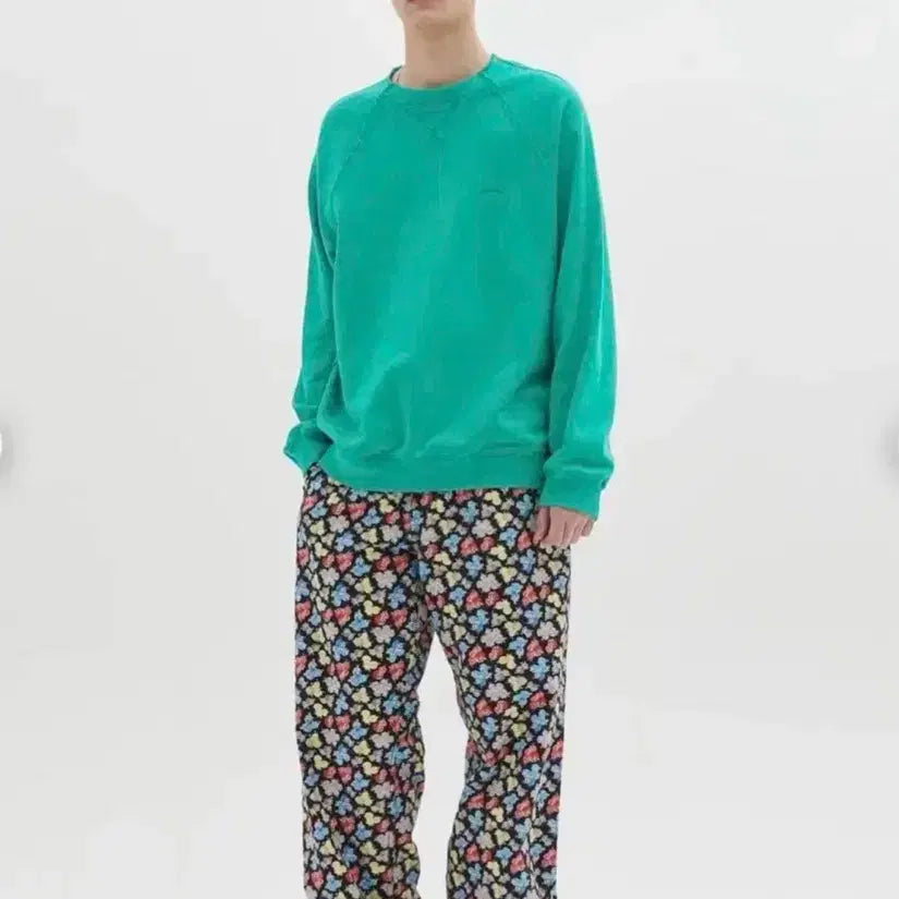[BUNJANG] Wecanders Floral Jacket and Pants Set / 위캔더스 플로랄 자켓,팬츠 세트