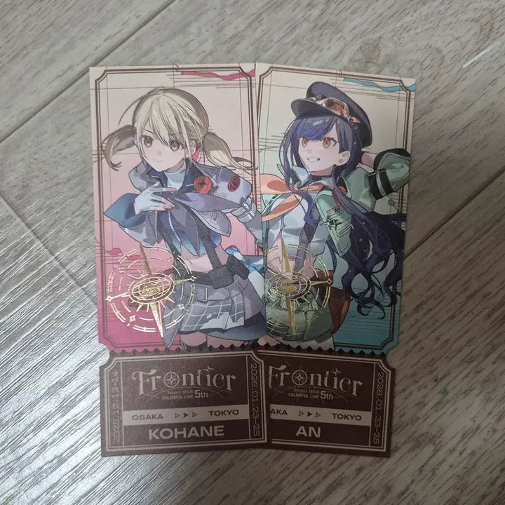 [BUNJANG] Project Sekai Azusawa Kohane Shiraishi An Sekarai Ticket Bundle Set / 프세카 프로세카 아즈사와 코하네 시라이시 안 세카라이 티켓 양도