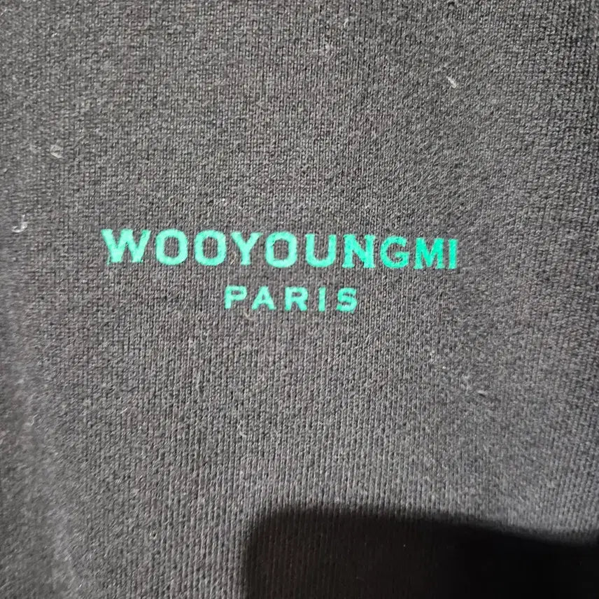 [BUNJANG] Wooyoungmi Black Sweatshirt T-shirt / 우영미 블랙 맨투맨 티셔츠