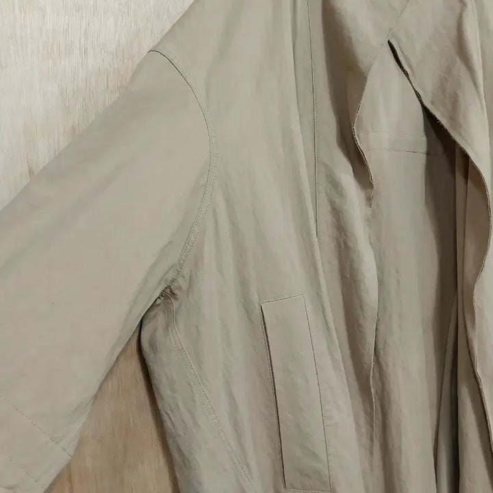 [BUNJANG] Time Linen Blended Open Jacket / 타임 린넨블랜디드 오픈자켓