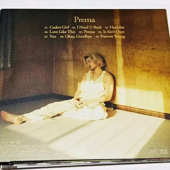 [BUNJANG] Fujii Kaze Prema Limited Edition 2CD Album with Poster / 초회한정판 후지이카제 앨범 2CD 프레마 prema 포스터