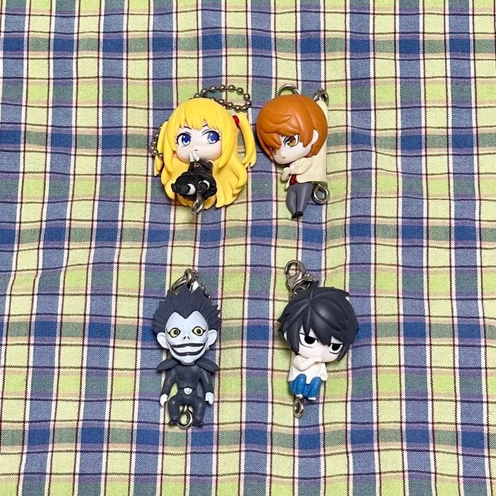 [BUNJANG] Death Note Connected Gacha Set (4 Types) / 데스노트 대롱 연결 가챠 4종 일괄(미사 볼체인, 그외 고리)