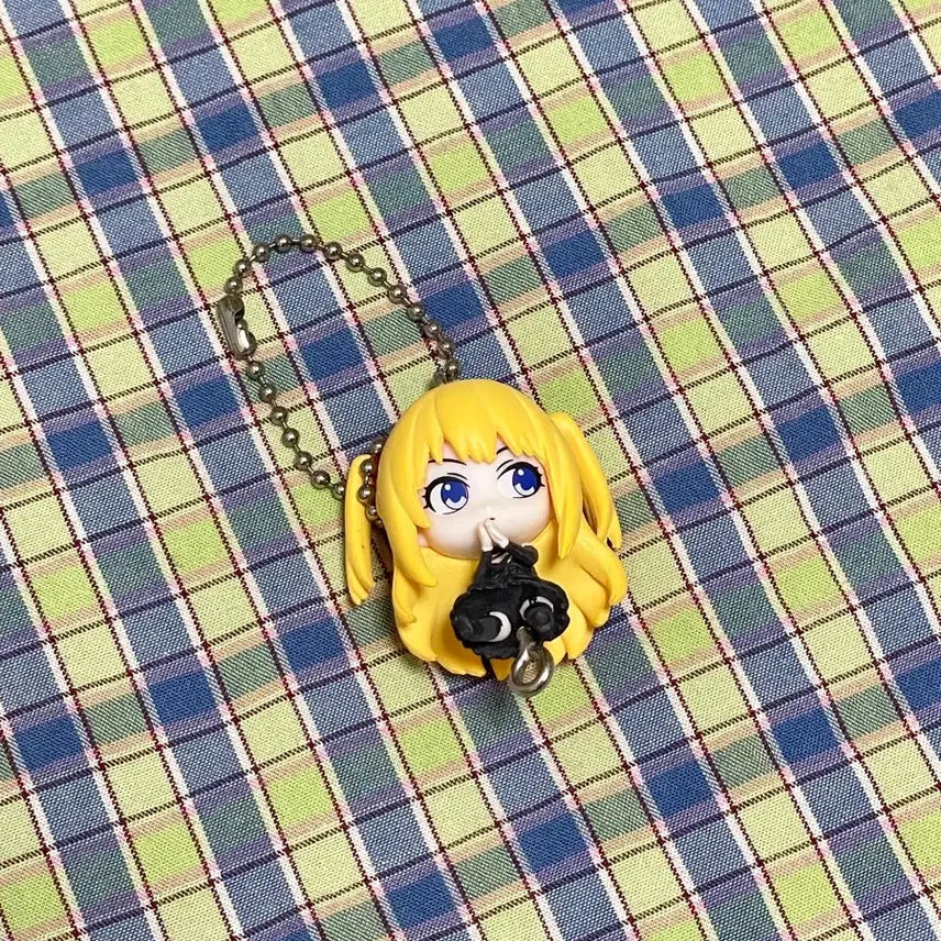 [BUNJANG] Death Note Connected Gacha Set (4 Types) / 데스노트 대롱 연결 가챠 4종 일괄(미사 볼체인, 그외 고리)