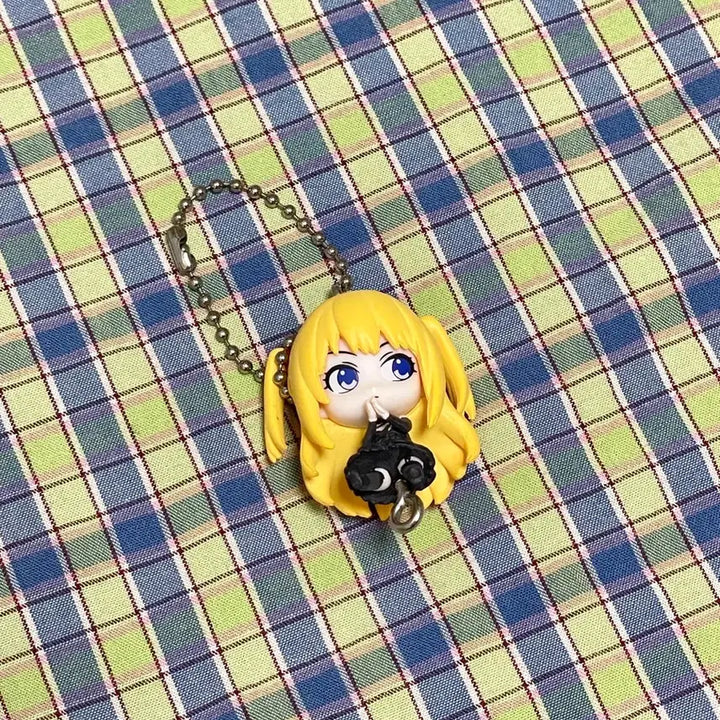 [BUNJANG] Death Note Connected Gacha Set (4 Types) / 데스노트 대롱 연결 가챠 4종 일괄(미사 볼체인, 그외 고리)