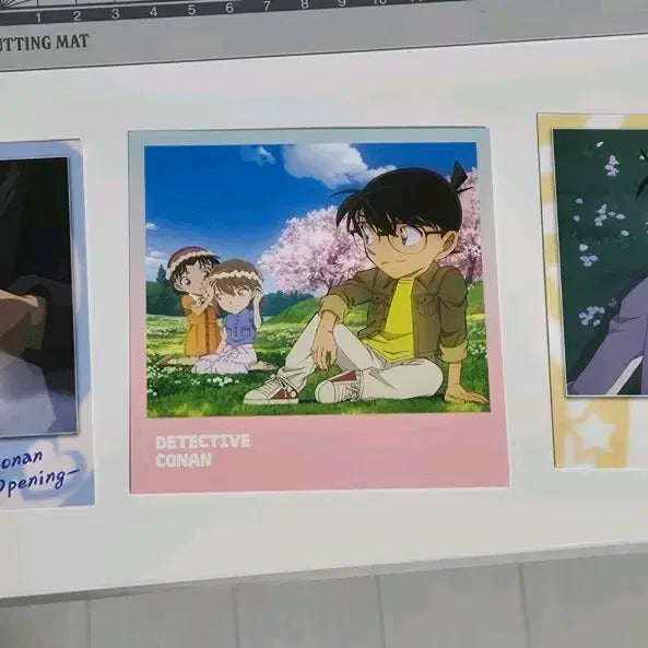 [BUNJANG] Detective Conan Polaroid Card Bundle Set / 용산 코난 폴라로이드 카드 3종 일괄