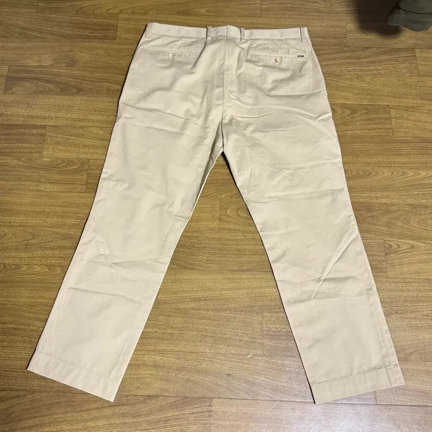 [BUNJANG] Polo Ralph Lauren Stretch Slim Fit Chino Pants Classic Khaki Waist 34 / 폴로 스트레치 슬림핏 치노팬츠 클래식 카키 허리34 봄 여름