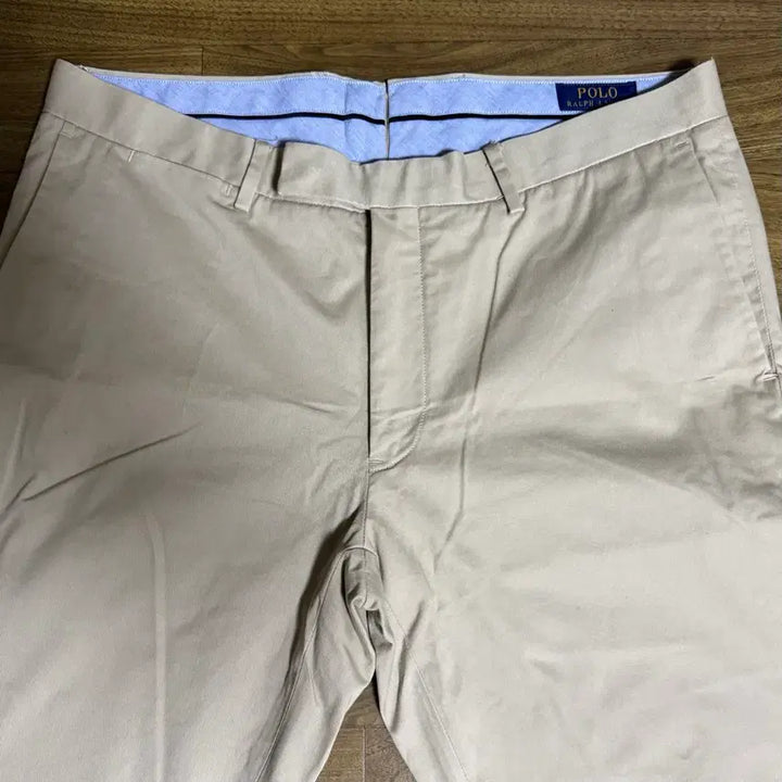 [BUNJANG] Polo Ralph Lauren Stretch Slim Fit Chino Pants Classic Khaki Waist 34 / 폴로 스트레치 슬림핏 치노팬츠 클래식 카키 허리34 봄 여름