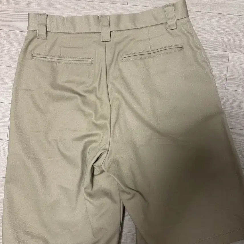 [BUNJANG] Musinsa Standard Wide Chino Shorts Beige / 무탠다드 와이드 치노 쇼츠 팬츠 베이지 30